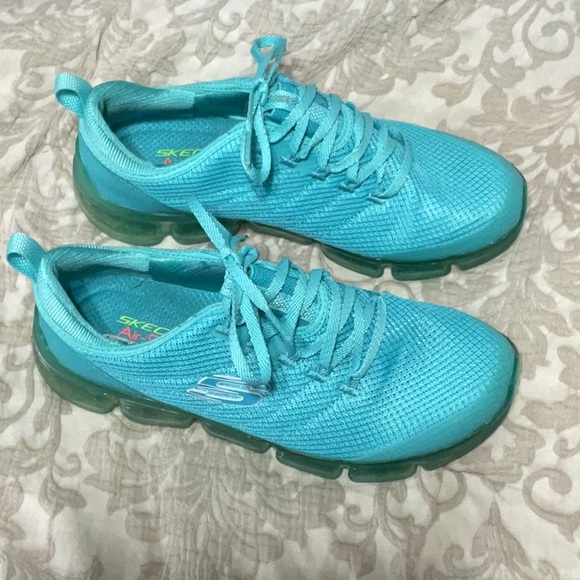 Skechers Aqua Blue Sneakers - Picture 1 of 5